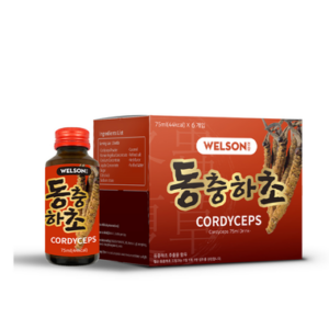 Nước uống Đông Trùng Hạ Thảo - Welson Cordyceps(10 chai x 75ml)