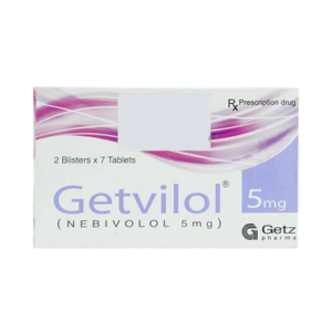 Thuốc Getvilol 5mg Getz điều trị tăng huyết áp vô căn (2 vỉ x 7 viên)