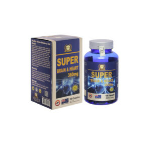 Thực phẩm bảo vệ sức khỏe Super Brain & Heart 360mg (100 Viên)