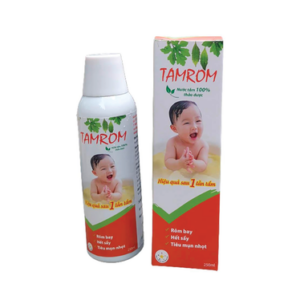 Nước tắm thảo dược Tảmom làm sạch, phòng ngừa rôm sẩy ( 250ml )