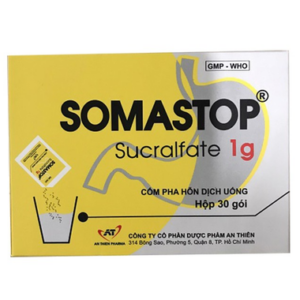 Thuốc Somastop 1g An Thiên điều trị loét tá tràng (30 gói)