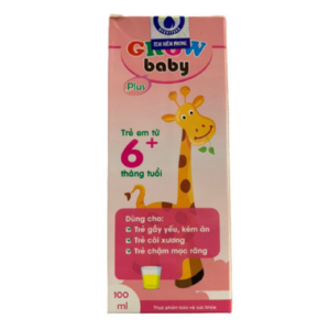 Thực phẩm bảo vệ sức khỏe Grow Baby Plus (100ml)