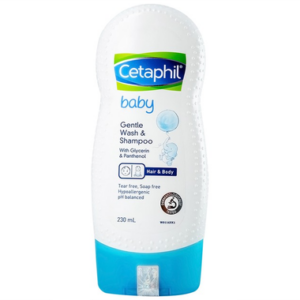 Sữa tắm gội Cetaphil Baby Gentle Wash & Shampoo cho bé (230ml)