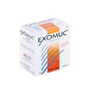 Cốm Exomuc điều trị rối loạn chất tiết phế quản (30 gói X 1g)