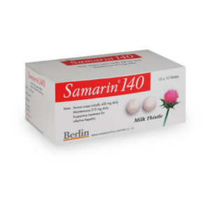 Thuốc Samarin 140mg điều trị viêm gan và xơ gan (10 vỉ x 10 viên)