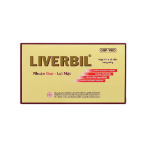 Viên nang cứng Liverbil OPC nhuận gan, lợi mật, hỗ trợ điều trị viêm gan (5 vỉ x 10 viên)