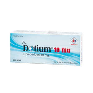 Thuốc Dotium 10mg điều trị triệu chứng nôn và buồn nôn (10 vỉ x 10 viên)