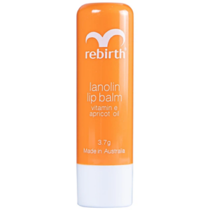 Son dưỡng môi Rebirth Lanolin Lip Balm hỗ trợ làm mềm và làm dịu đôi môi bị khô (3,7g)