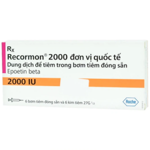 Thuốc Recormon 2000IU Roche điều trị bệnh thiếu máu (6 ống)