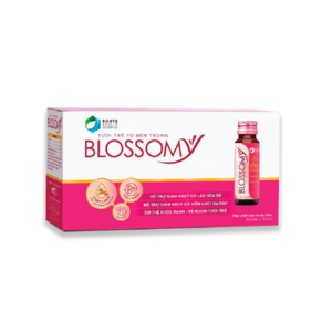 Nước Uống Blossomy Hỗ Trợ Sáng Da, Dạ Dày Khỏe (Hộp 10 Chai X 50ml)