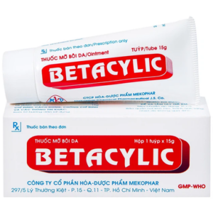 Thuốc mỡ Betacylic điều trị viêm da, vảy nến (15g)