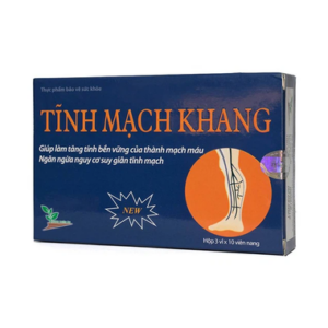 Thực phẩm bảo vệ sức khỏe Tĩnh Mạch Khang (30 viên)