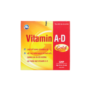 Thuốc Vitamin A&D Robinson Pharma Usa hỗ trợ dự phòng thiếu hụt vitamin A và vitamin D (Hộp 100 viên)