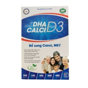 Thực phẩm bảo vệ sức khỏe HP Gold DHA Calci D3 Plus (30 viên)