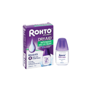 Dung dịch nhỏ mắt Rohto Dry Aid giảm khô mắt (chai 10ml)