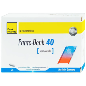 Viên nén Panto-Denk 40 điều trị loét tá tràng, loét dạ dày (2 vỉ x 14 viên)