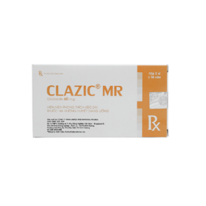 Thuốc Clazic Mr 60mg Điều Trị Đái Tháo Đường Type 2 (Hộp 3 Vĩ X 10 Viên).