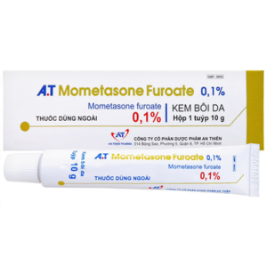 Kem A.T MOMETASONE FUROATE 0.1%  bôi điều trị viêm da, ngứa, vảy nến 10G