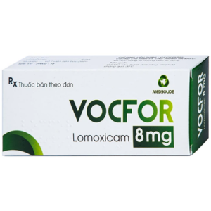 Thuốc Vocfor 8mg Medisun kháng viêm, giảm đau cơ xương khớp (3 vỉ x 10 viên)