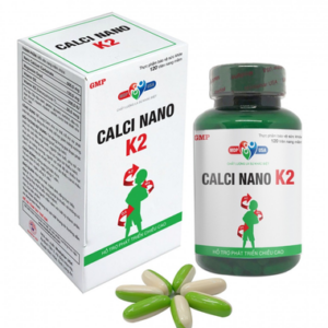 Thực phẩm bảo vệ sức khỏe Calci Nano K2 (120 viên)