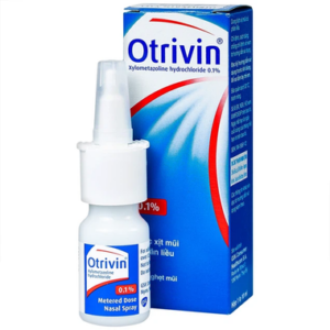 Thuốc xịt mũi Otrivin 0.1% GSK điều trị nghẹt mũi, sung huyết mũi (10ml)