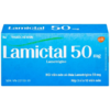 Thuốc Lamictal 50mg hỗ trợ điều trị động kinh và phòng ngừa bệnh rối loạn lưỡng cực (Hộp 30 viên)