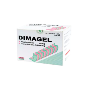 Thuốc Dimagel Davipharm điều trị triệu chứng đau dạ dày (30 gói x 10g)