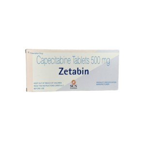 Thuốc Zetabin 500mg hỗ trợ điều trị ung thư đại trực tràng, ung thư vú (10 vỉ x 10 viên)