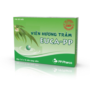 Thực phẩm bảo vệ sức khỏe viên Hương Tràm Euca PP (2 vỉ x 15 viên)