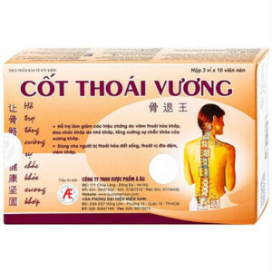 Viên uống bổ khớp, hỗ trợ thoái hóa đốt sống Cốt Thoái Vương (30 viên)