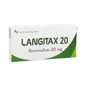 Viên nén Langitax 20 Usarichpharm phòng ngừa huyết khối tắc tĩnh mạch (2 vỉ x 7 viên)