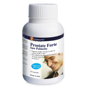 Thực phẩm bảo vệ sức khỏe VitaHealth Prostate Forte hỗ trợ sức khỏe tuyến tiền liệt nam giới (30 viên)