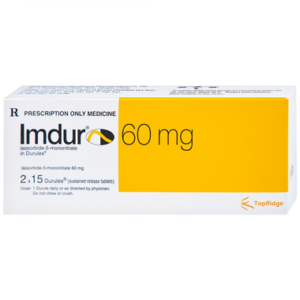 Thuốc Imdur 60mg AstraZeneca trị đau thắt ngực (2 vỉ x 15 viên)