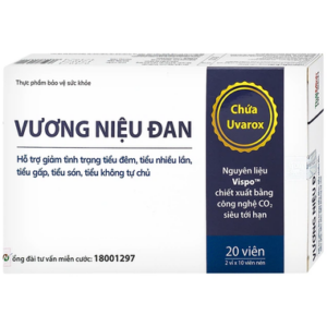 Thực phẩm bảo vệ sức khỏe Vương Niệu Đan (20 viên)