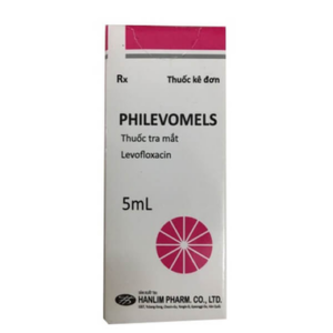 Thuốc tra mắt Philevomels điều trị viêm bờ mi, lẹo, viêm túi lệ (5ml)