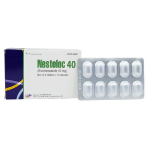 Thuốc Nesteloc 40 USP điều trị trào ngược dạ dày, thực quản (3vỉ x 10 viên)