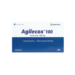 Thuốc Agilecox 100 Agimexpharm điều trị thoái hoá khớp, viêm khớp dạng thấp (2 vỉ x 10 viên)