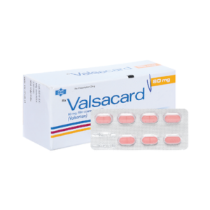 Thuốc Valsacard 80mg điều trị tăng huyết áp, suy tim (4 vỉ x 7 viên)