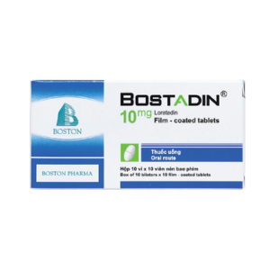 Thuốc Bostadin 10mg trị viêm mũi dị ứng, mày đay (10 vỉ x 10 viên)