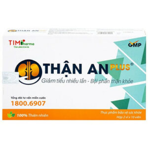 Thực phẩm bảo vệ sức khỏe Thận An Plus (2 vỉ x 10 viên)