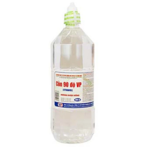 Cồn trắng 90 độ Vĩnh Phúc diệt khuẩn dụng cụ y tế (1000ml)