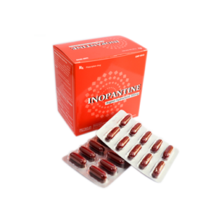 Thuốc Inopantine 300mg điều trị rối loạn chức năng gan, suy giảm chức năng gan (10 vỉ x 10 viên)