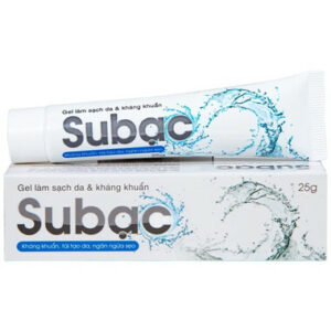 Gel SUBẠC làm sạch da, kháng khuẩn, tái tạo da, ngăn ngừa sẹo (25g)