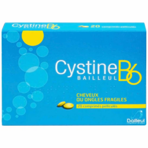 Thuốc Cystine B6 500mg Galeniques Vernin điều trị các bệnh lý liên quan đến tóc và loạn dưỡng móng (20 viên)