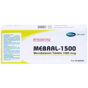 Thuốc Mebaal 1500mcg Windlas Biotech điều trị bệnh lý thần kinh ngoại biên (30 viên)