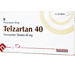 Thuốc Telzartan 40mg điều trị tăng huyết áp vô căn (3 vỉ x 10 viên)