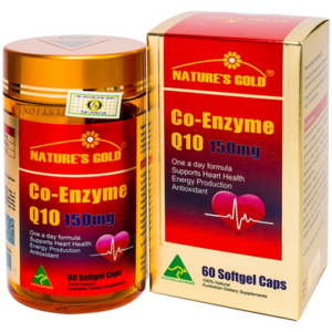 Thực phẩm bảo vệ sức khỏe Co-Enzyme Q10 150mg (60 viên)