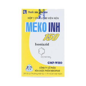 Thuốc Meko INH 150 phòng và điều trị lao phổi (100 viên)