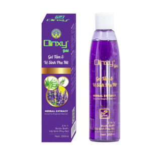 Gel tắm và vệ sinh phụ nữ Clinxy Gold hỗ trợ làm sạch cho cơ thể, ngăn ngừa nhiễm khuẩn vùng kín (250ml)