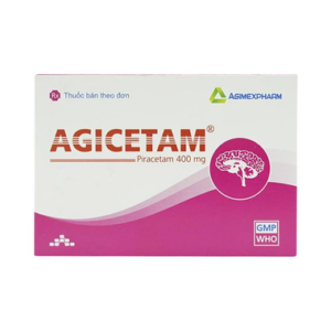 Thuốc Agicetam 400 Agimexpharm điều trị triệu chứng chóng mặt (10 vỉ x 10 viên)